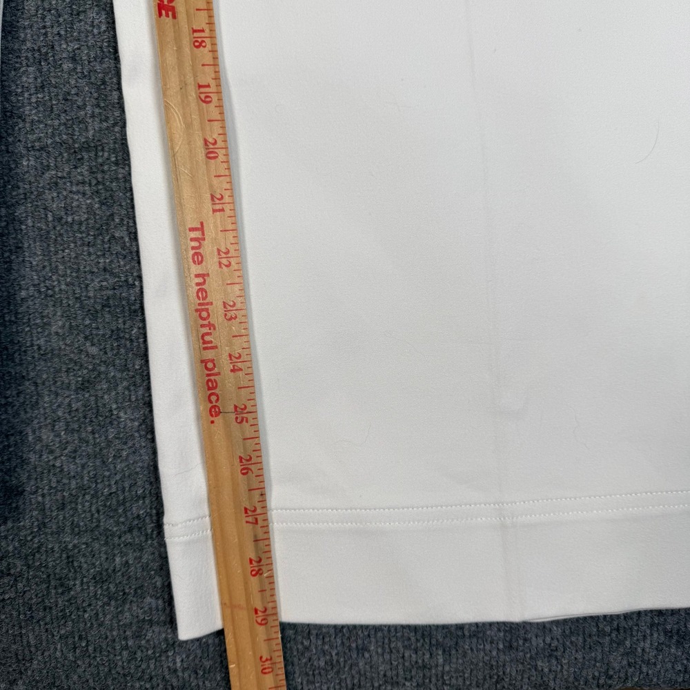 Spanx Stretch Twill Cropped Wide Leg Pants Classic White Size Tall XL 20479T NEW - Picture 6 of 9